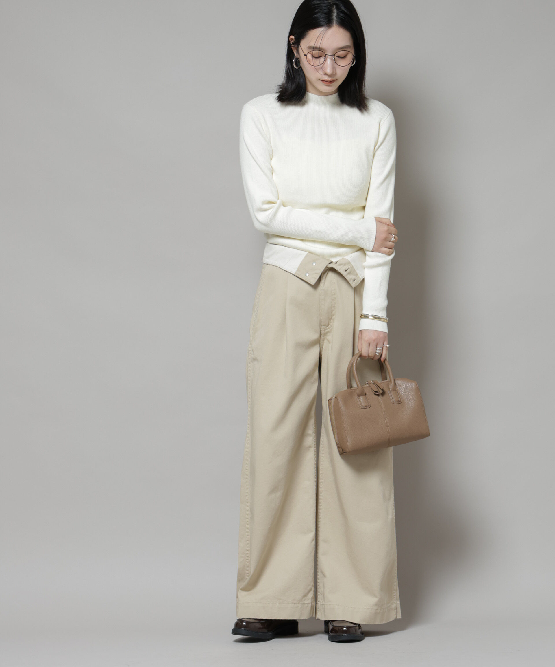 nano･universe「2wayショルダースクエアミニボストンバッグ」|ショルダー・メッセンジャー|