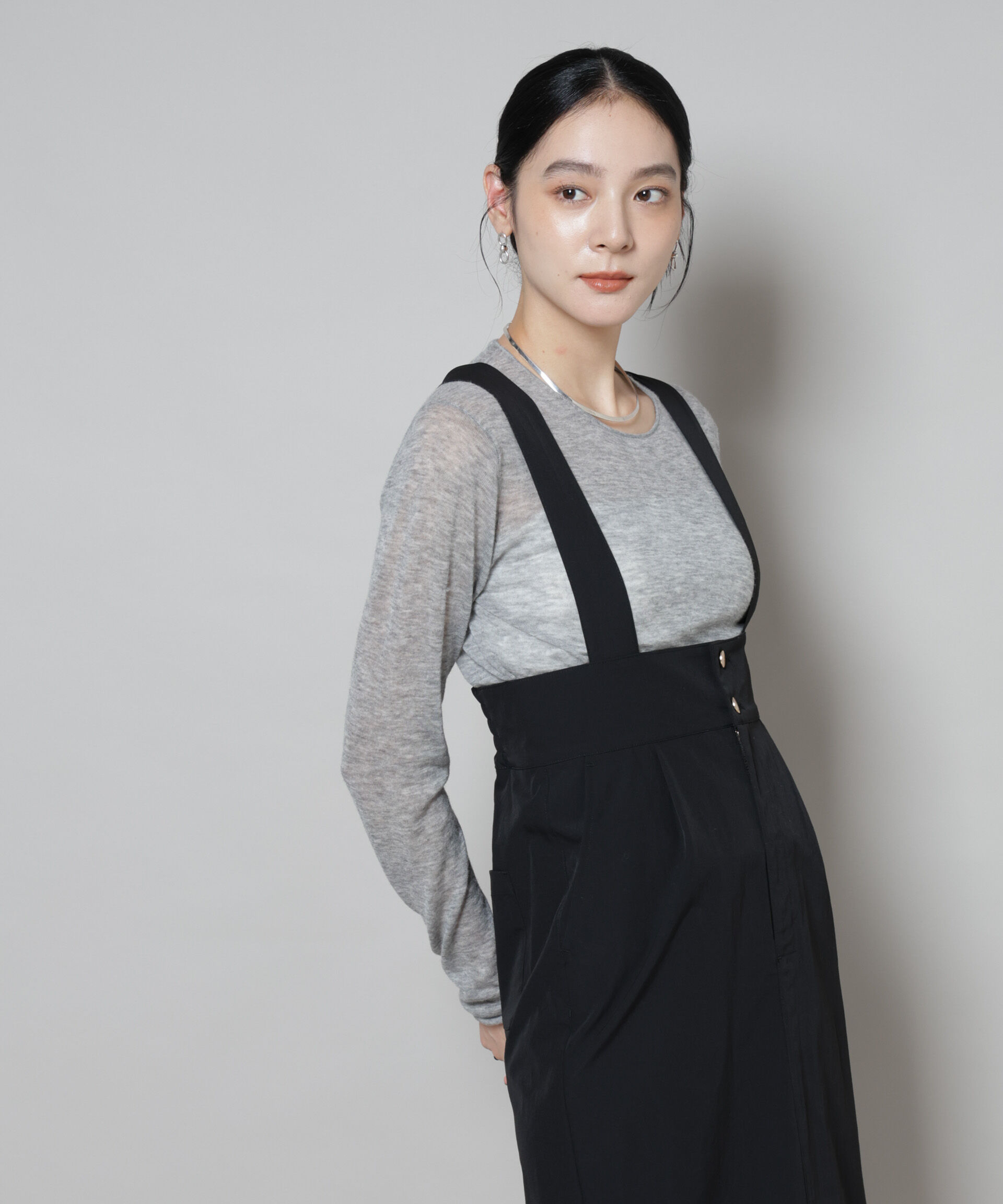 nano･universe「スイビウールクルーネックニットプルオーバー」|ニット・セーター|