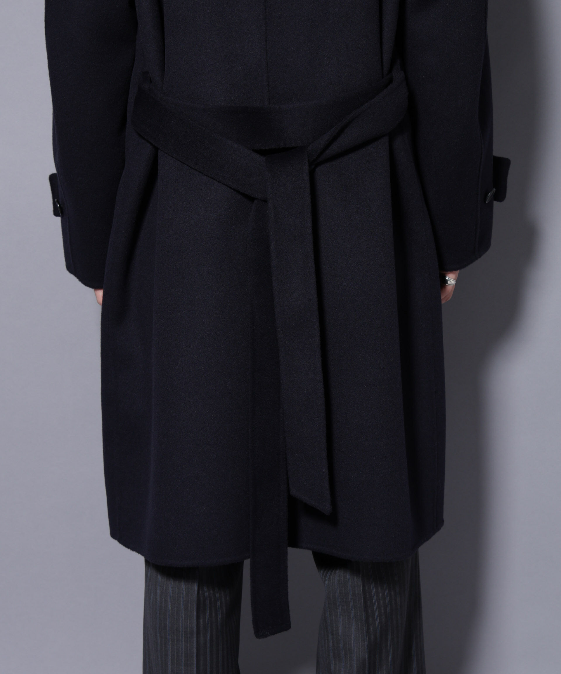 nano･universe「ウールリバースタンドベルテッドコート」|その他|