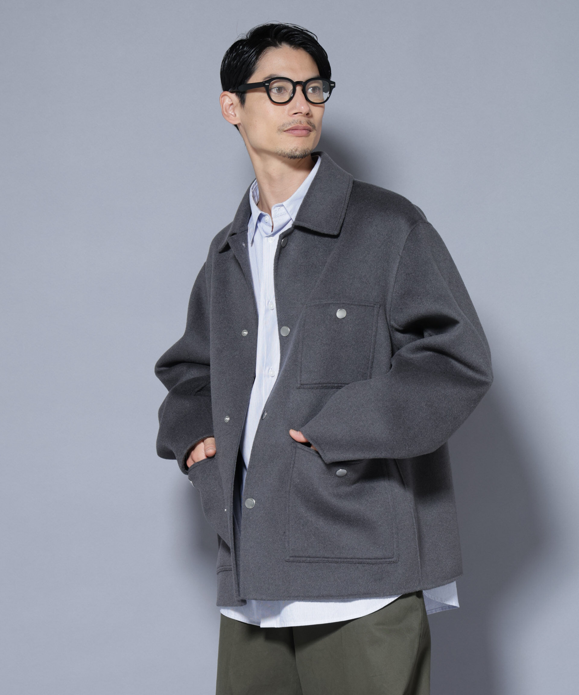 nano･universe「ウールリバーカバーオール」|その他|