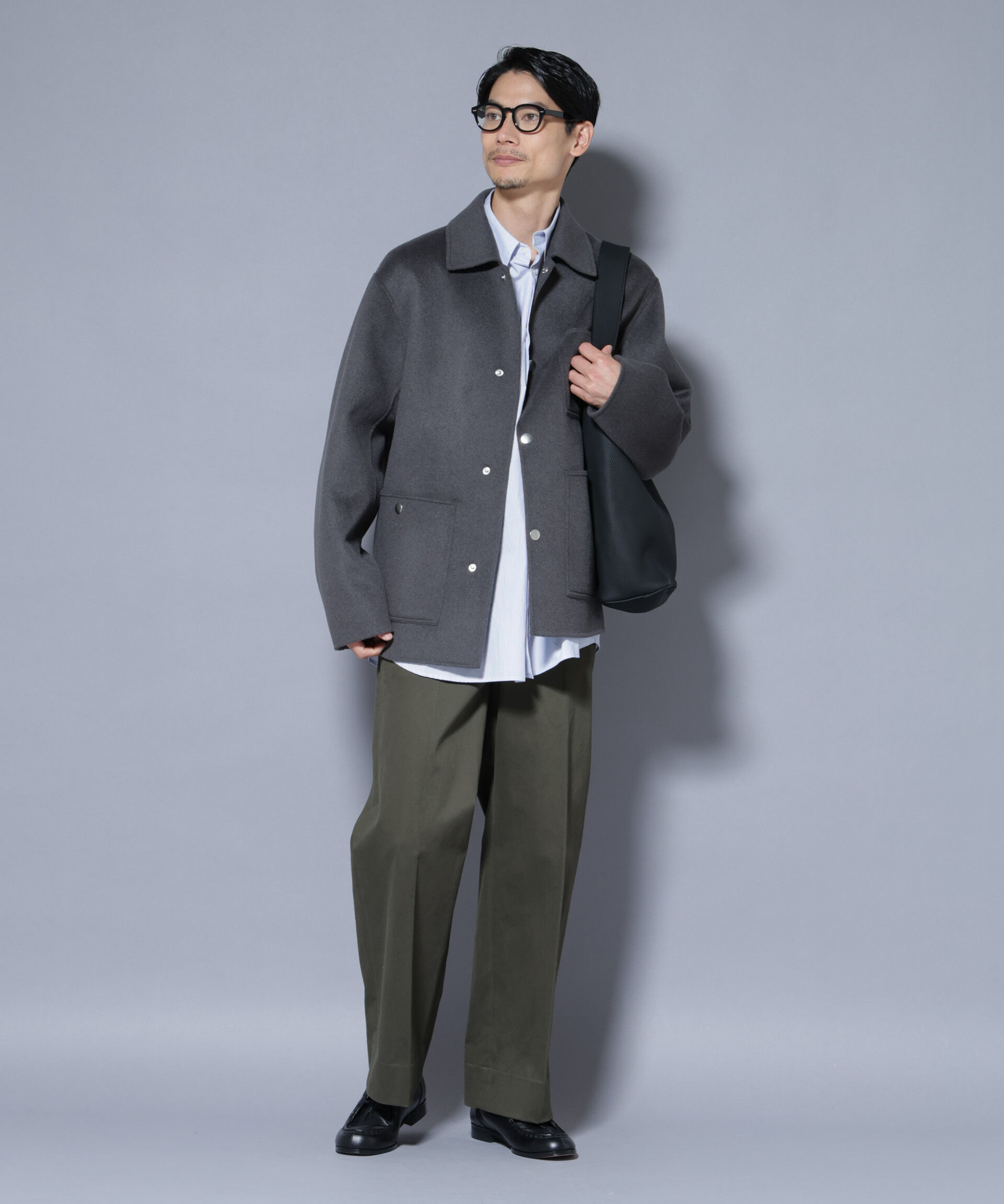 nano･universe「ウールリバーカバーオール」|その他|