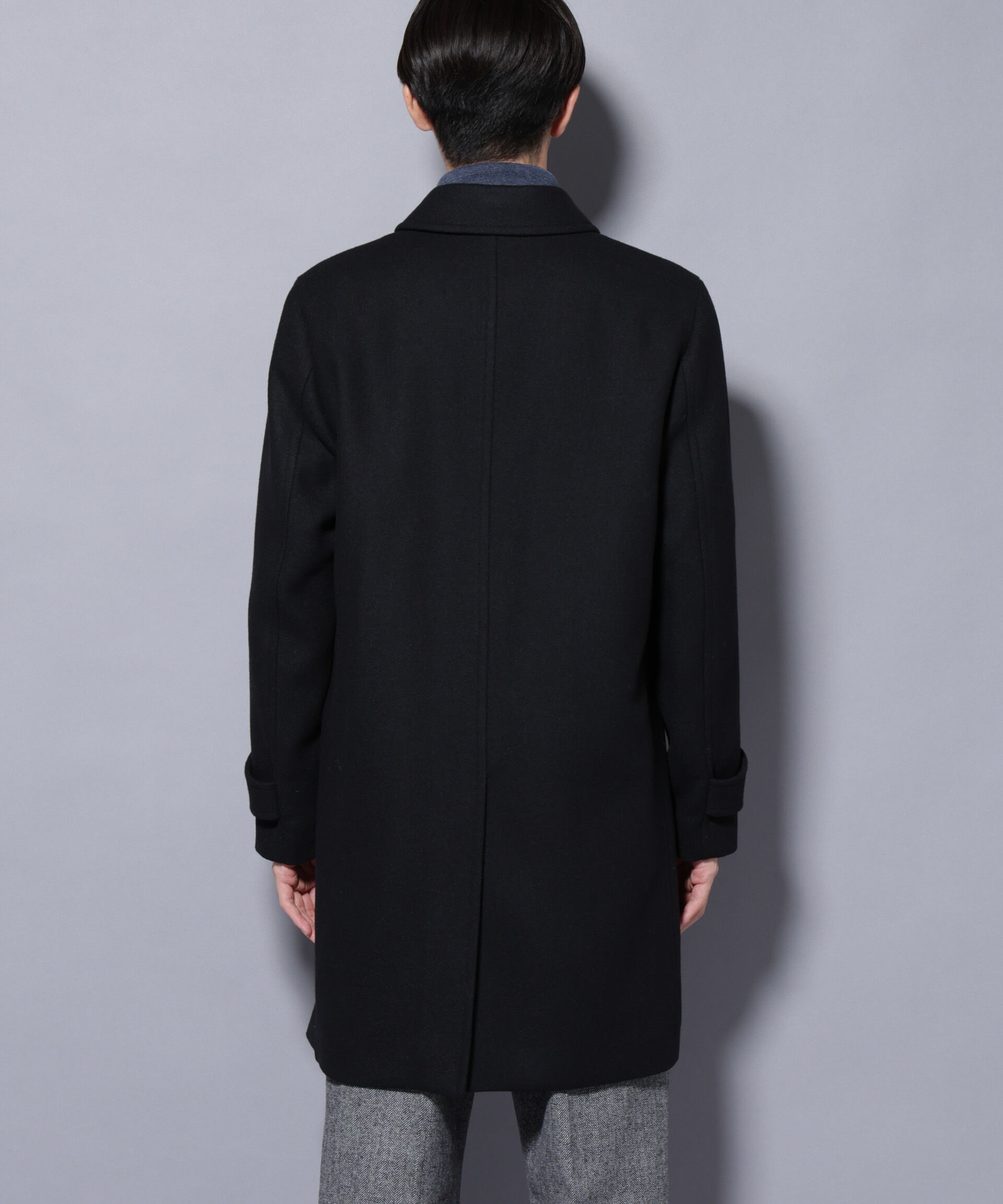 nano･universe「ウール/Nメルトンステンカラーコート」|その他|