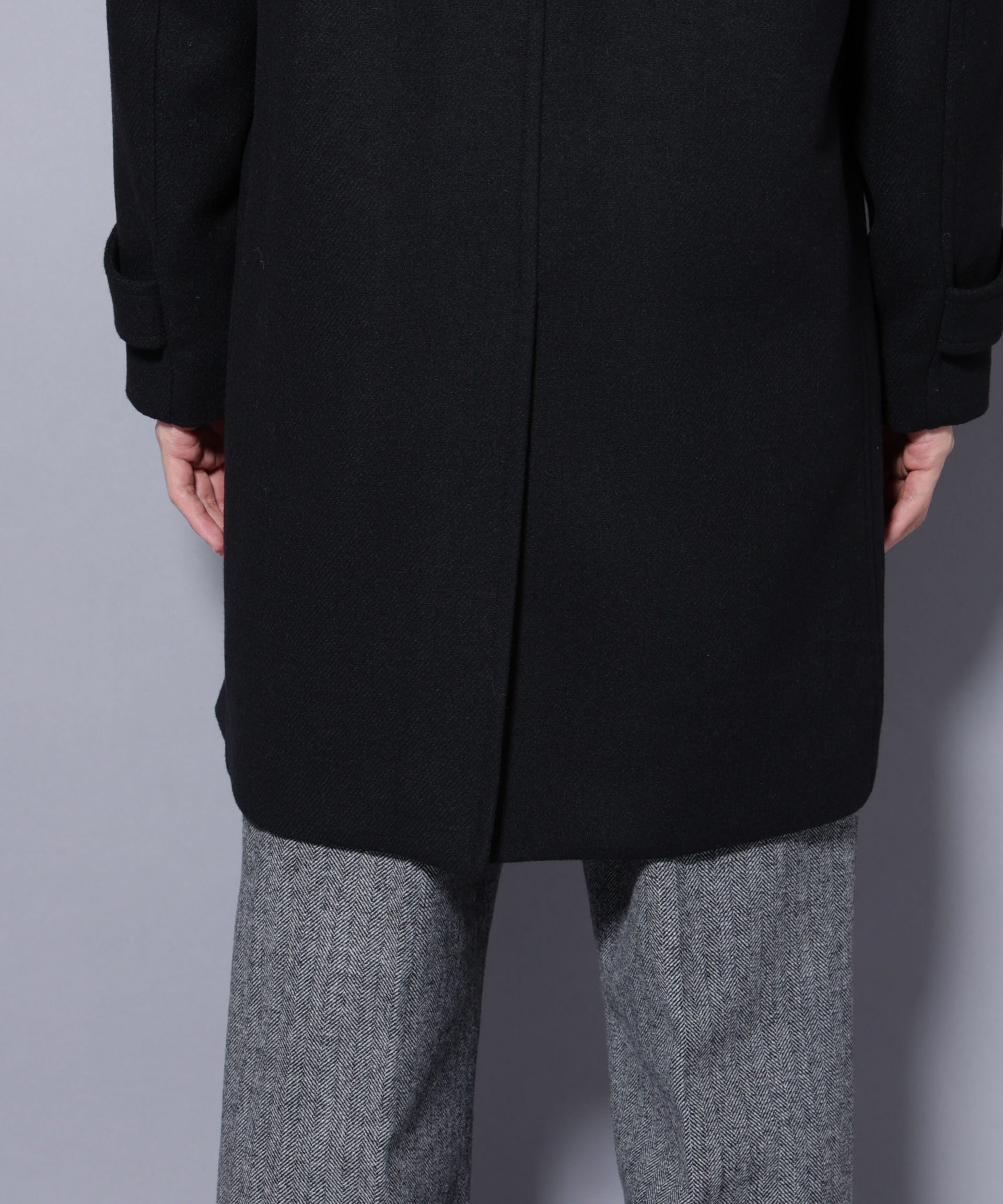 nano･universe「ウール/Nメルトンステンカラーコート」|その他|