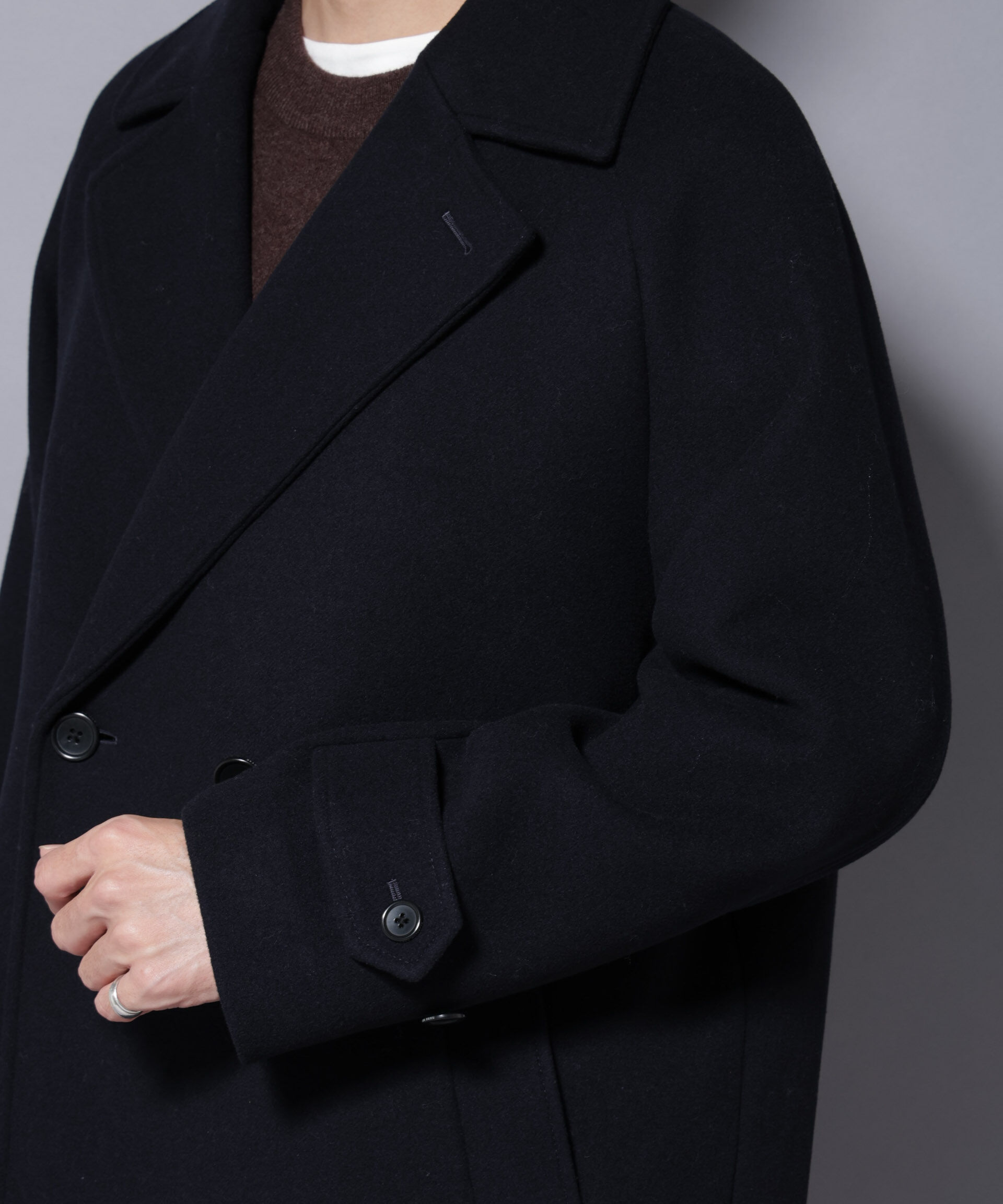 nano･universe「ウールカシミヤメルトンダブルコート」|その他|