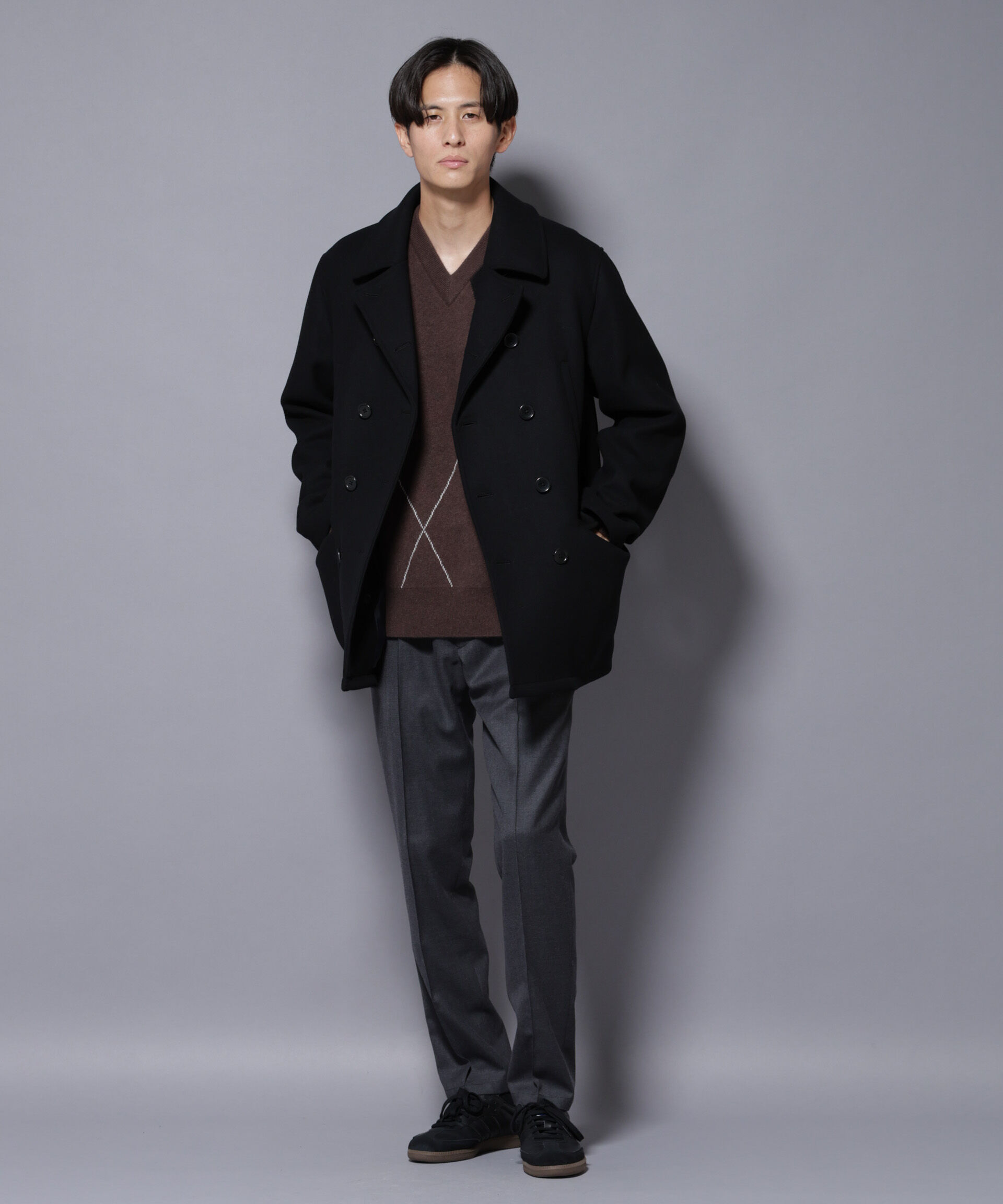 nano･universe「ウールカシミヤメルトンPコート」|その他|