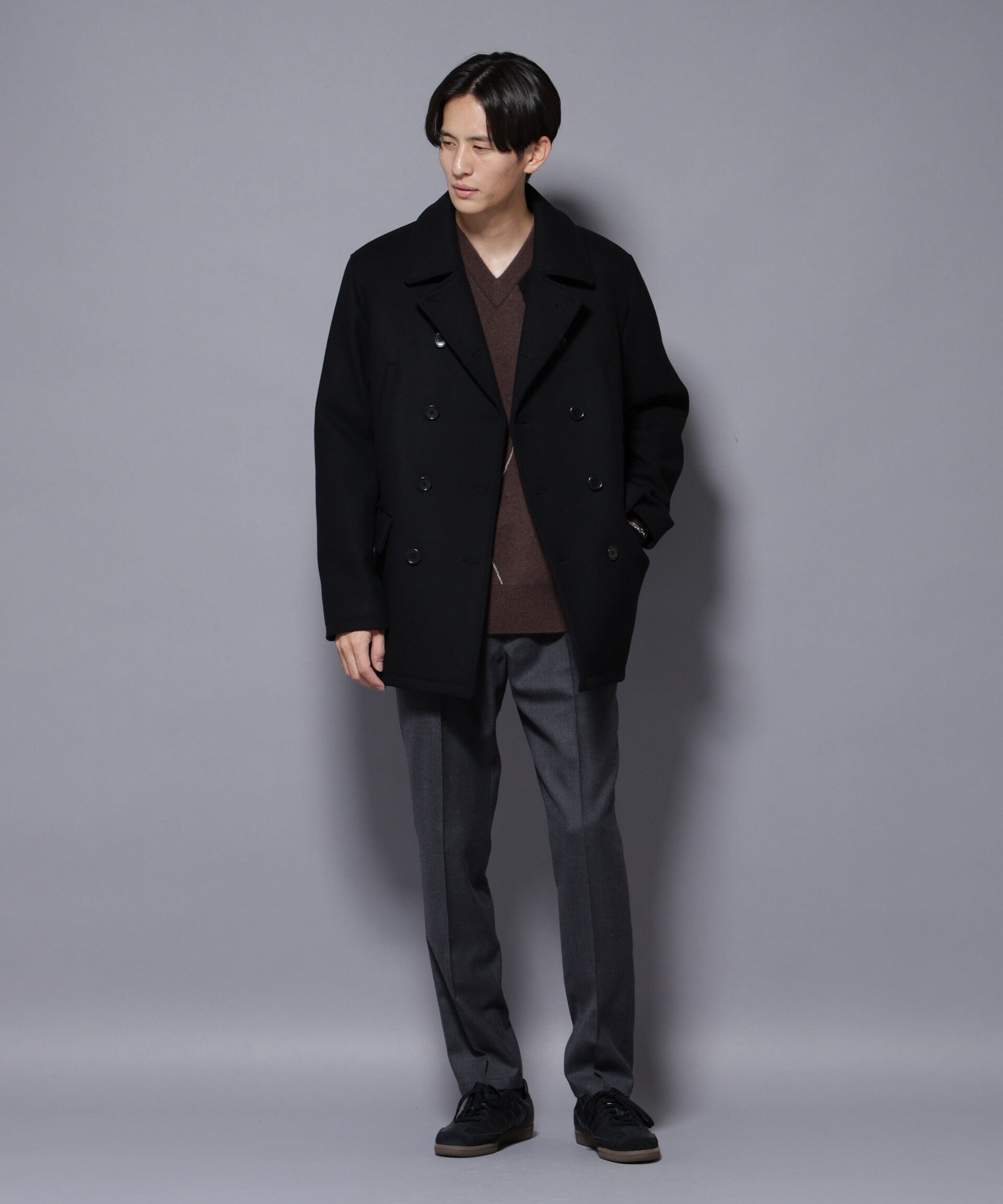 nano･universe「ウールカシミヤメルトンPコート」|その他|