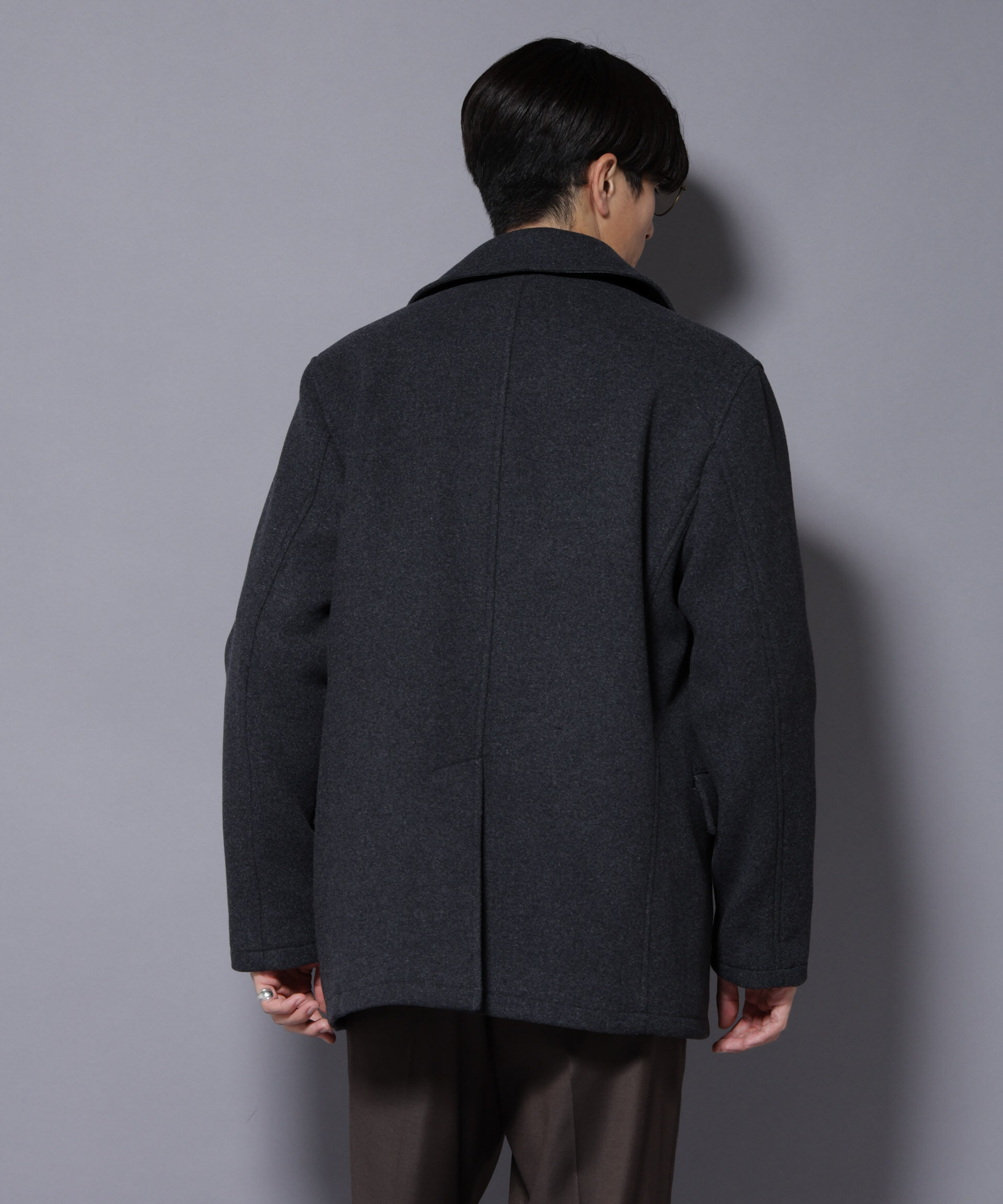 nano･universe「ウールカシミヤメルトンPコート」|その他|