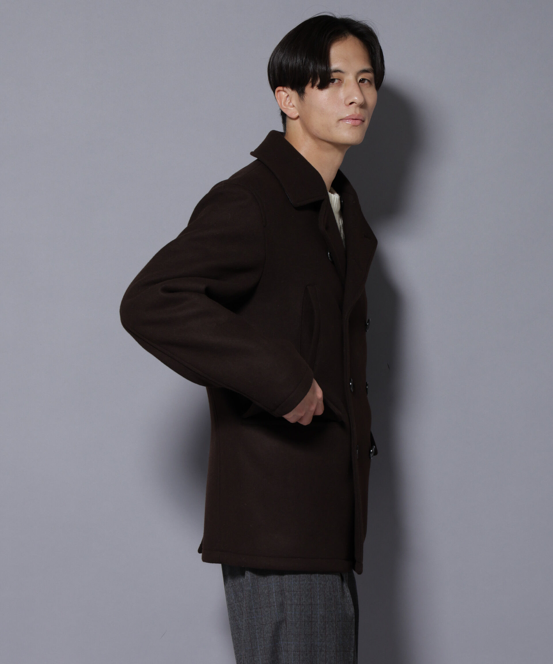 nano･universe「ウールカシミヤメルトンPコート」|その他|