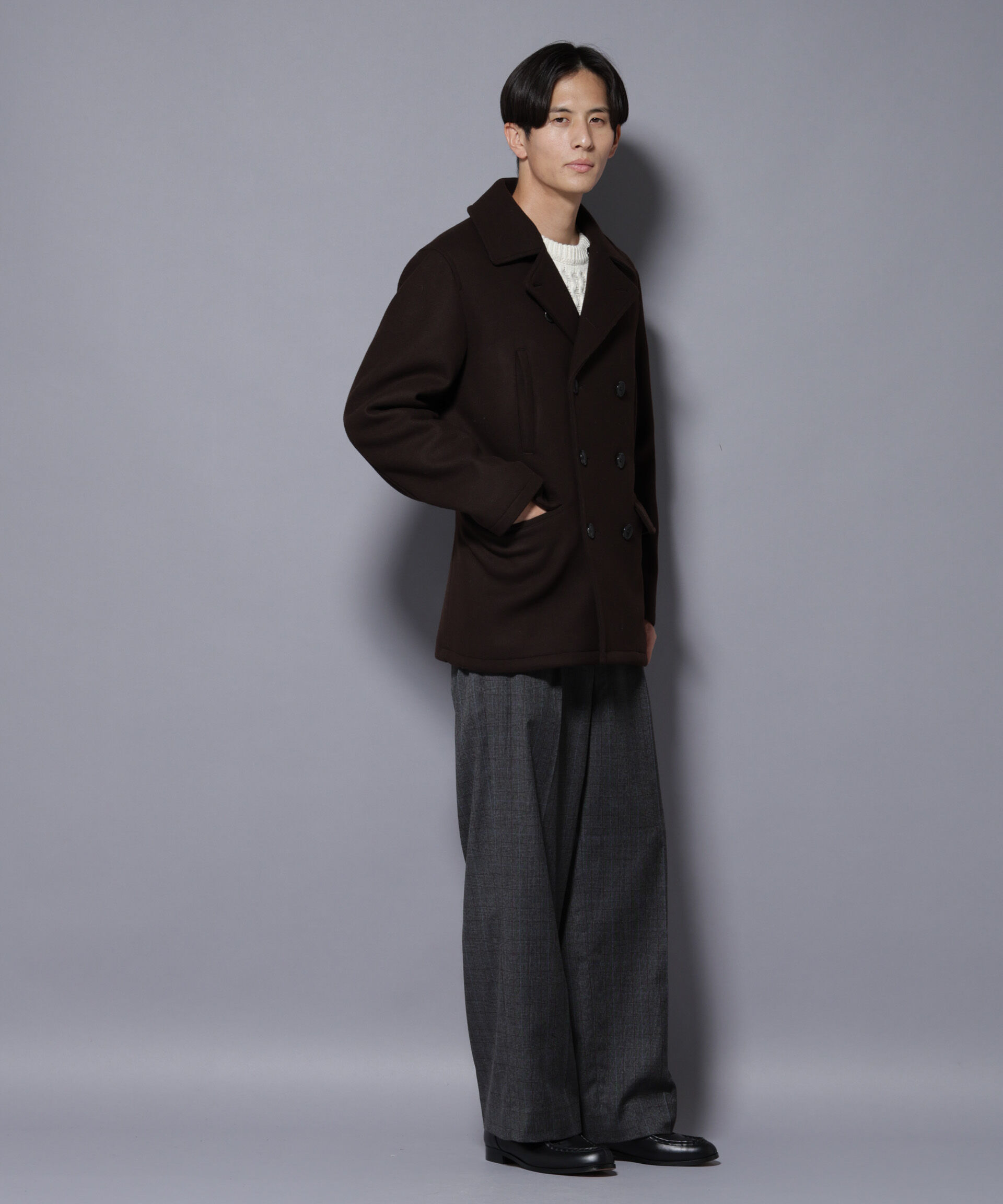 nano･universe「ウールカシミヤメルトンPコート」|その他|