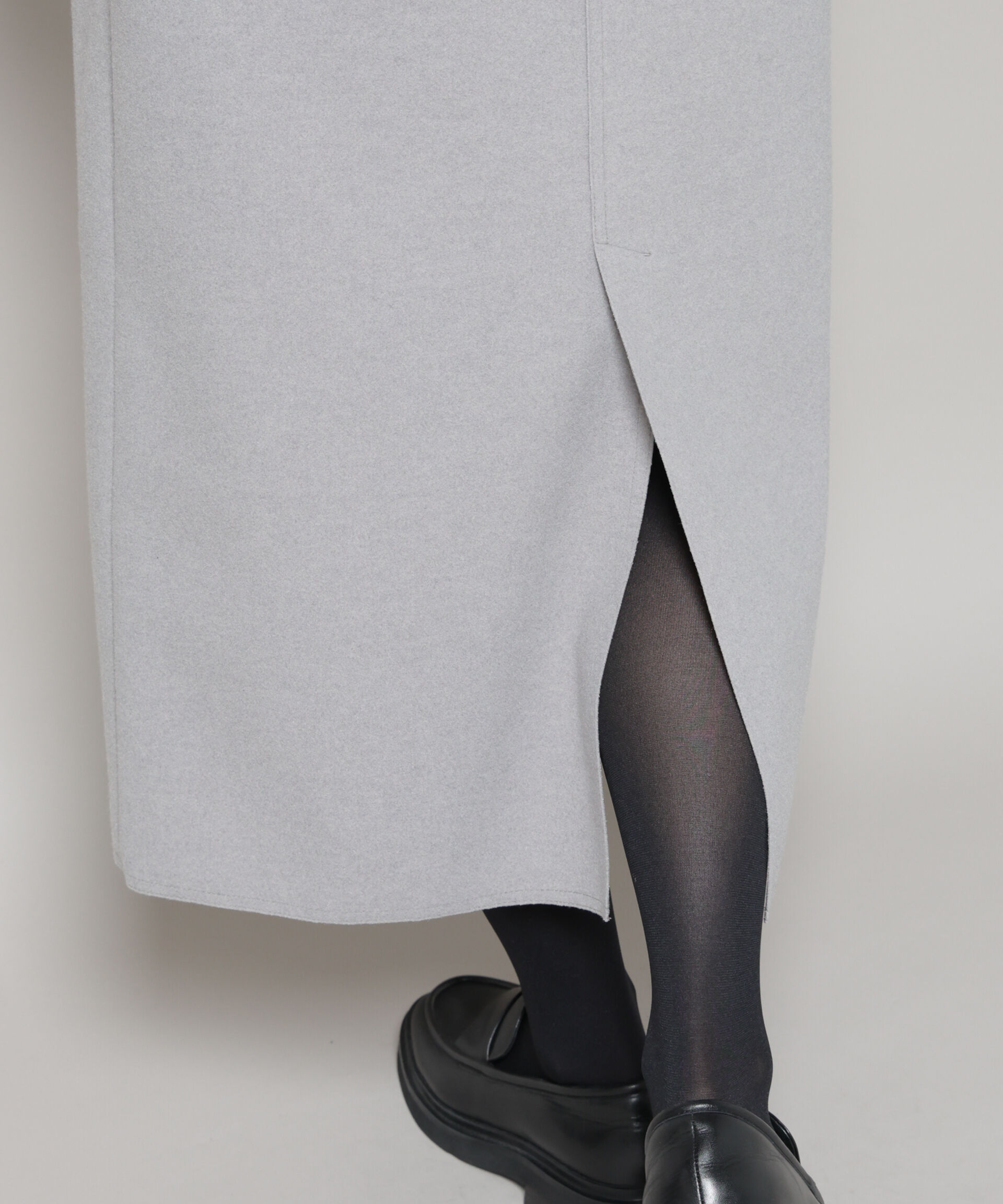 nano･universe「ニードルジャージーVネックワンピース」|ワンピース|