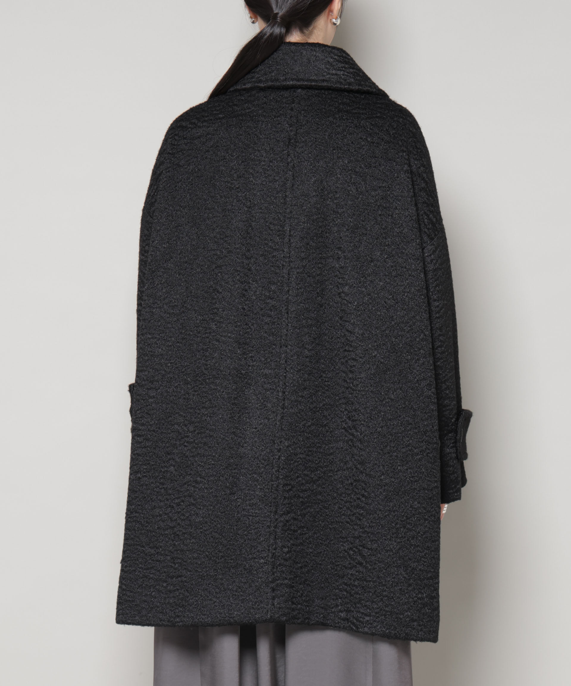 nano･universe「ブークレスタンドカラーミドルコート」|その他|