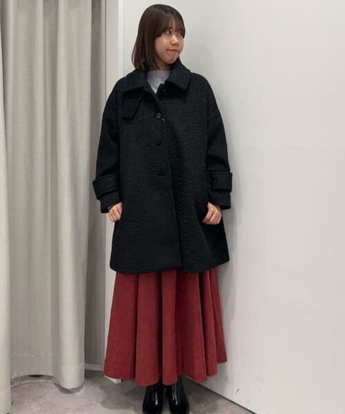 nano･universe「ブークレスタンドカラーミドルコート」|その他|