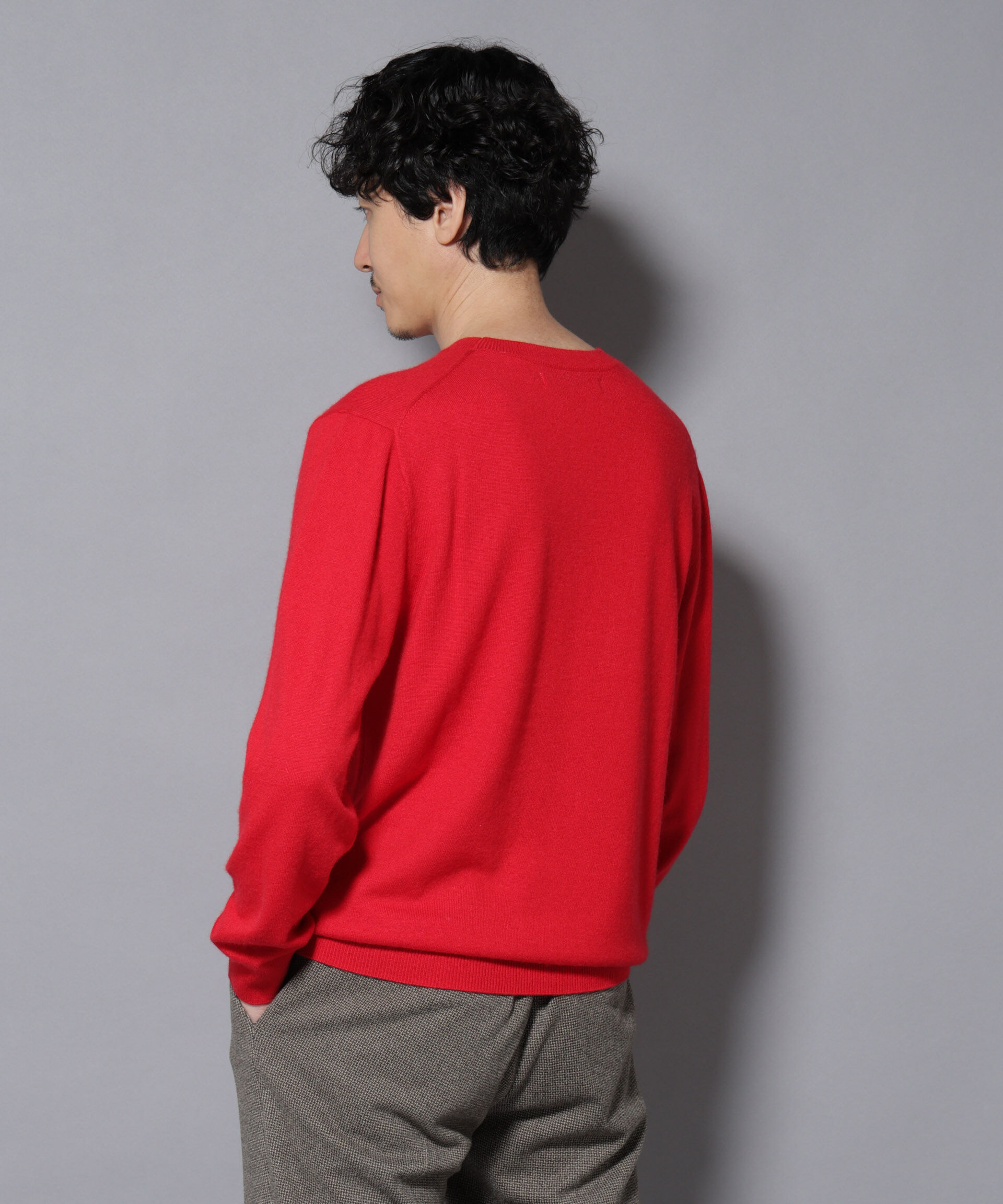 nano･universe「カシミヤミックスクルーネックニット」|ニット・セーター|