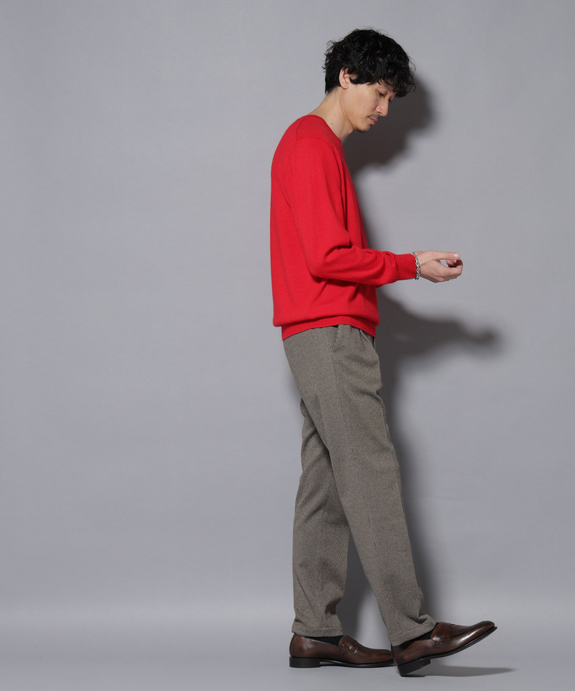 nano･universe「カシミヤミックスクルーネックニット」|ニット・セーター|