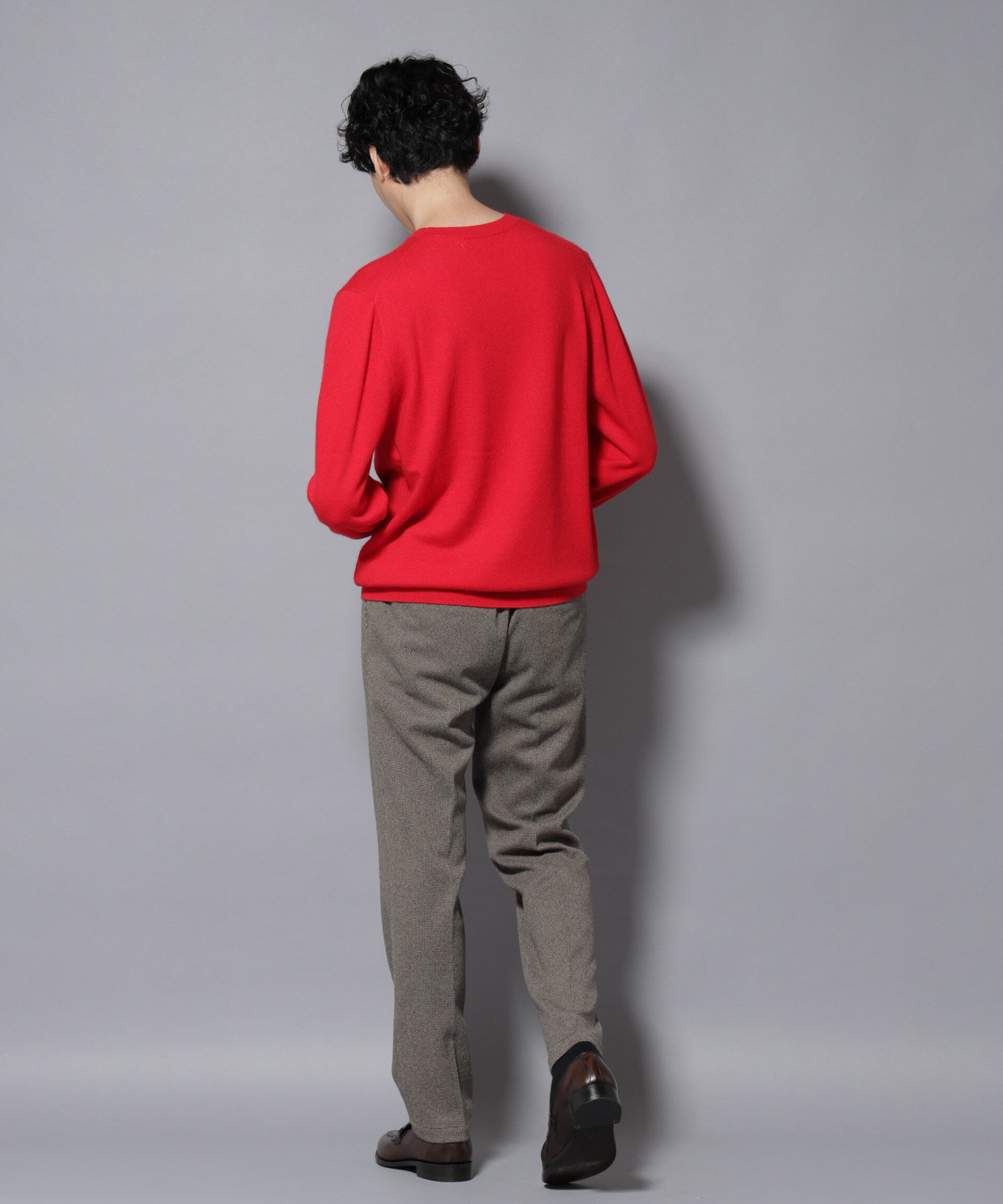 nano･universe「カシミヤミックスクルーネックニット」|ニット・セーター|