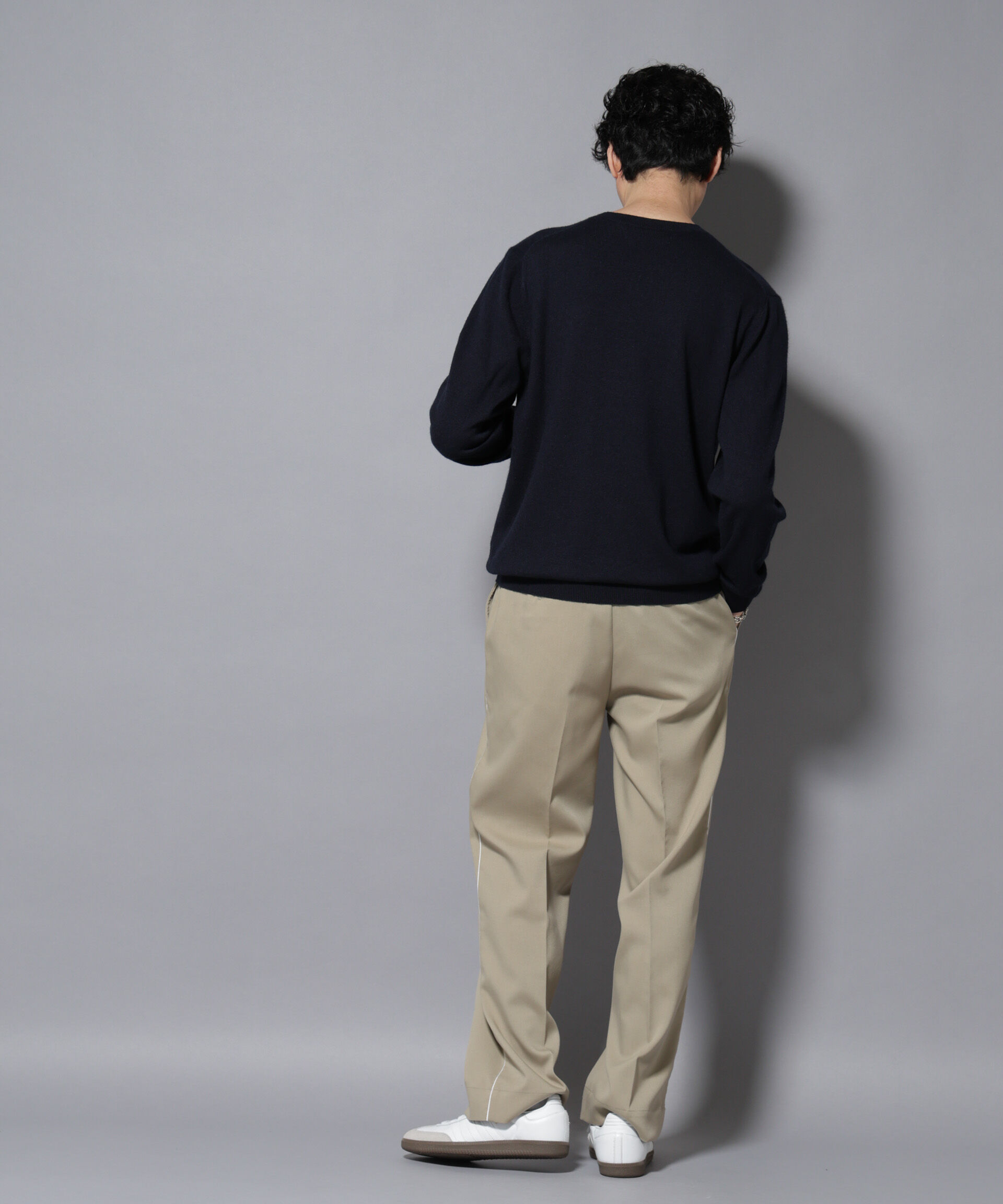 nano･universe「カシミヤミックスクルーネックニット」|ニット・セーター|