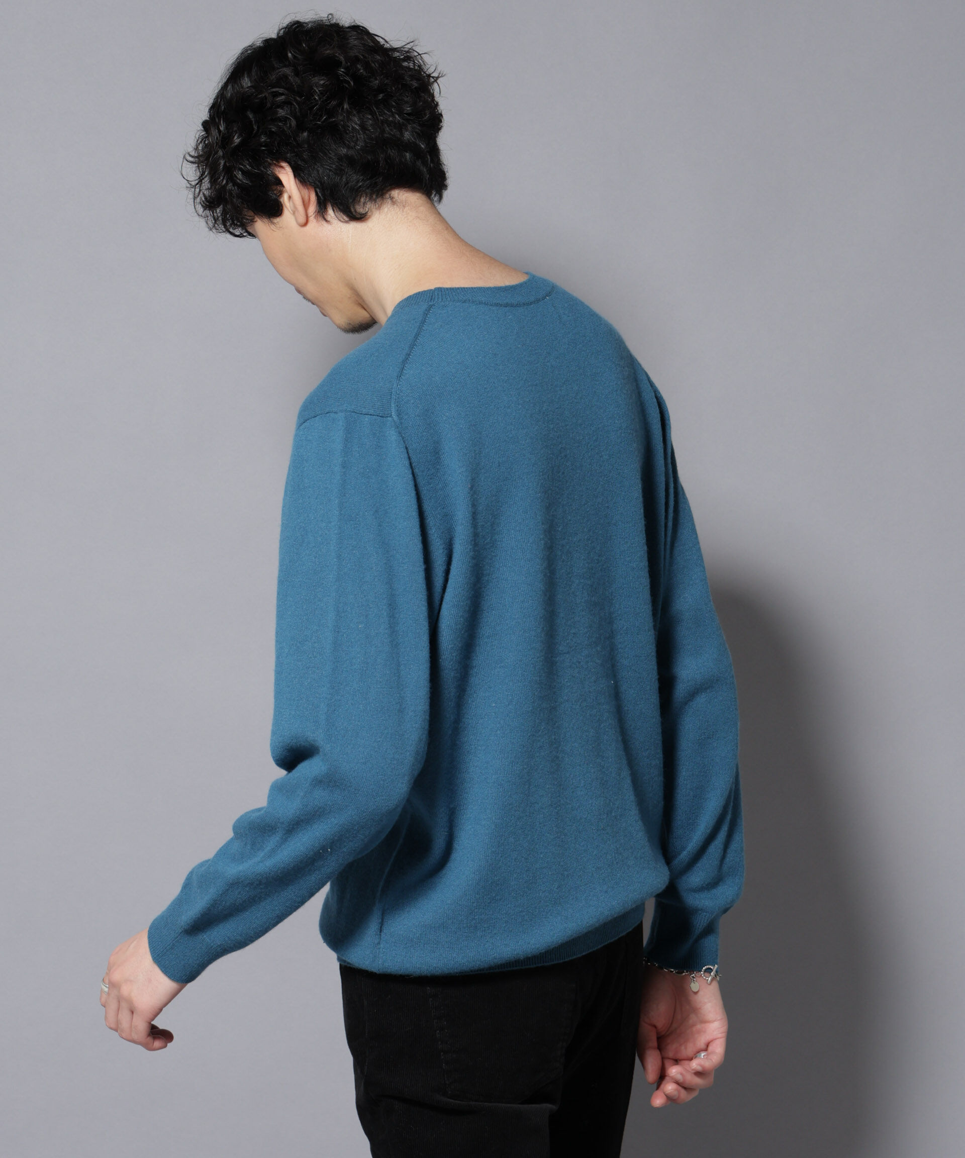 nano･universe「カシミヤミックスクルーネックニット」|ニット・セーター|