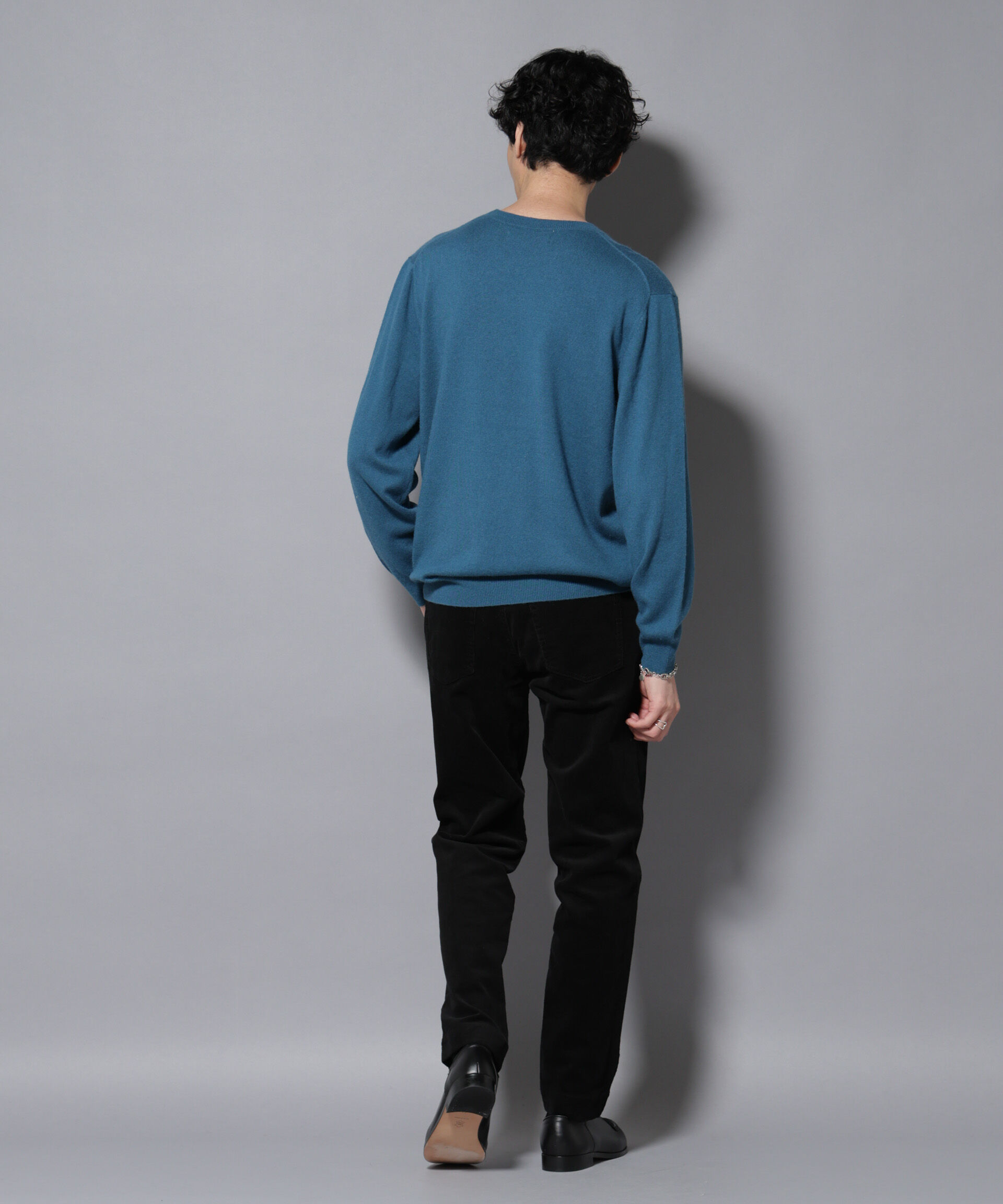 nano･universe「カシミヤミックスクルーネックニット」|ニット・セーター|