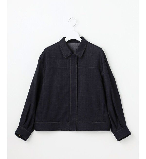 自由区「【SHIHOさん着用】デニムライクツイル ジャケット」|その他|