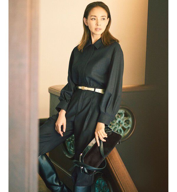 自由区「【SHIHOさん着用】デニムライクツイル ジャケット」|その他|