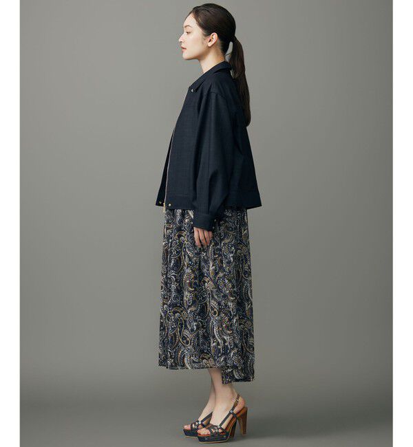 自由区「【SHIHOさん着用】デニムライクツイル ジャケット」|その他|