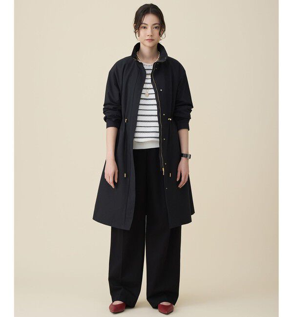 自由区「コットンナイロンタッサースタンドカラー コート」|その他|