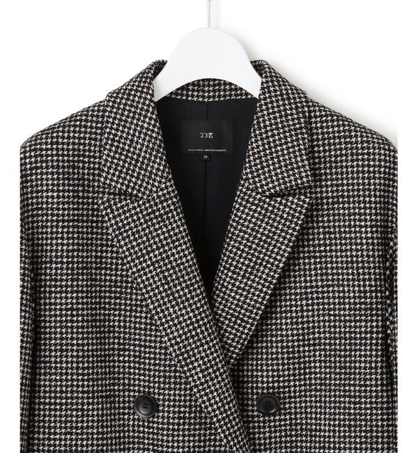 23区「【見上愛さん着用/VERY12月号掲載】ループミックスツイード ダブル ジャコット」|その他|