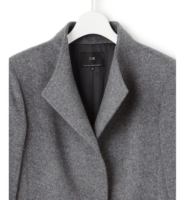 23区「ウールカシミヤビーバー スタンドカラー  コート」|その他|