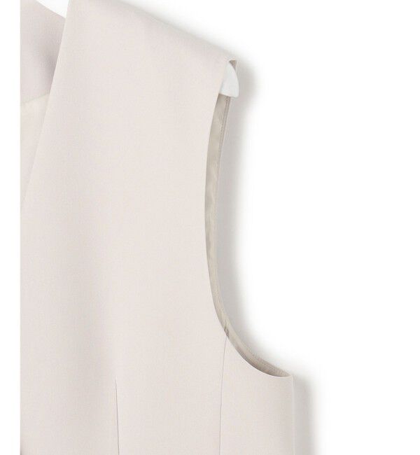 23区「【セットアップ対応/洗える】トリアセダブルジョーゼット ジレ」|その他|