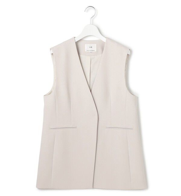 23区「【セットアップ対応/洗える】トリアセダブルジョーゼット ジレ」|その他|