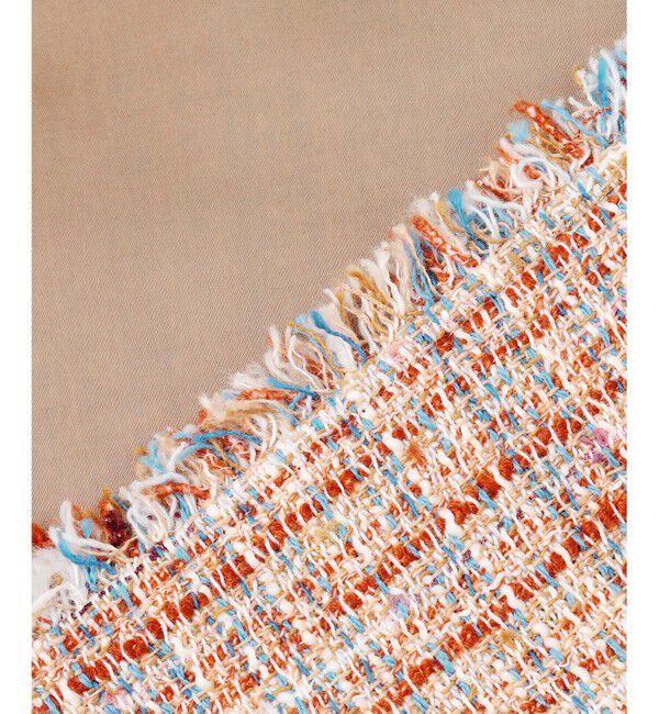 23区「GIOLICAツイード ノーカラー ボタン ジャケット」|その他|