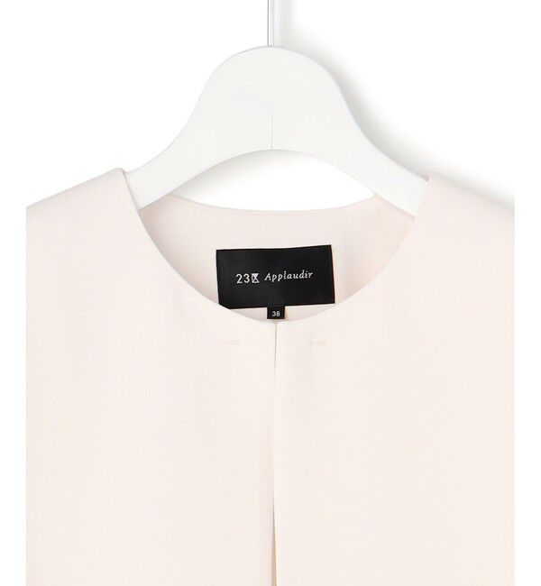 23区「【APPLAUDIR】クリアジョーゼット コンパクトタックジャケット」|その他|