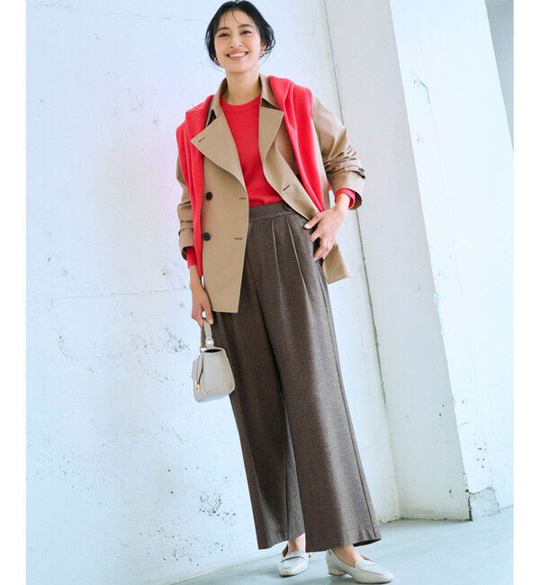 23区「エアータンブラー TCギャバジン ハーフ コート」|その他|