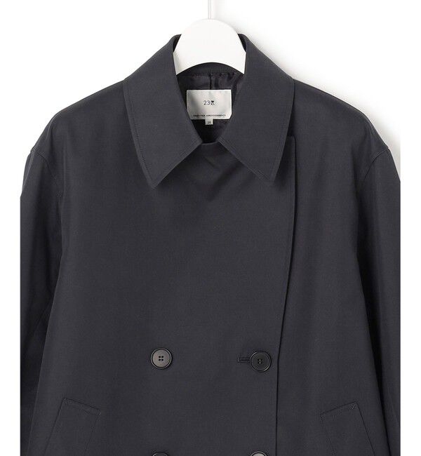 23区「エアータンブラー TCギャバジン ハーフ コート」|その他|