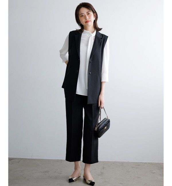 ANY SIS「【UVカット・接触冷感】ドライタッチクール ジレ」|その他|