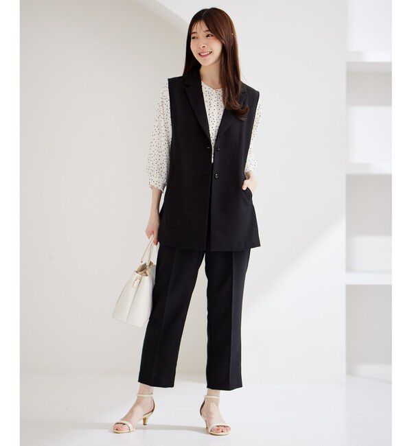 ANY SIS「【UVカット・接触冷感】ドライタッチクール ジレ」|その他|