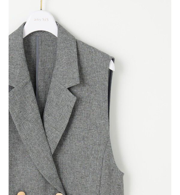 any SiS「【洗える】ツイード ジレ」|その他|