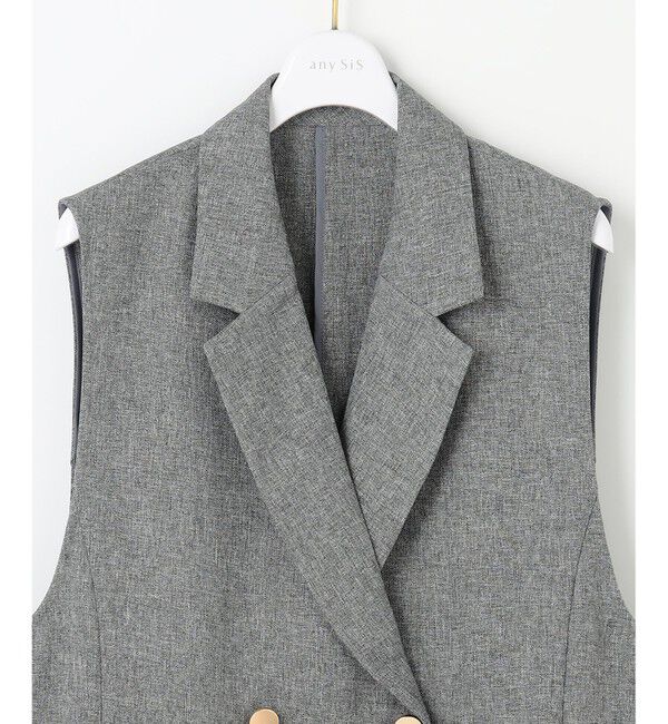 any SiS「【洗える】ツイード ジレ」|その他|