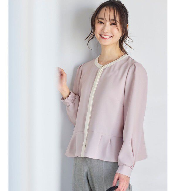 any SiS「【洗える】ハオレル ブラウス」|シャツ・ブラウス|