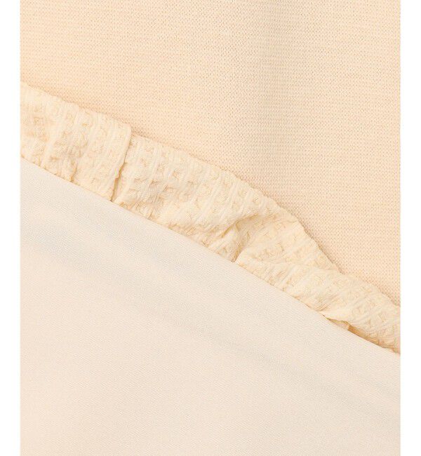 ANY SIS「【洗える】コンビネーションペプラム チュニック」|Tシャツ・カットソー|