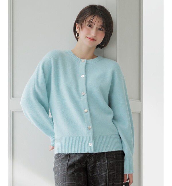 ANY SIS「【前後着用可能】Airニット カーディガン」|カーディガン|