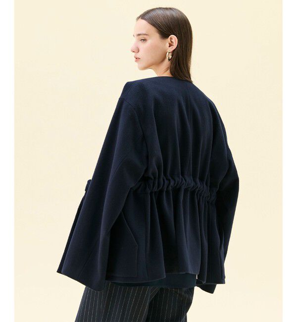 BEIGE,「LABBOCK / ウール混2WAYショートコート」|その他|