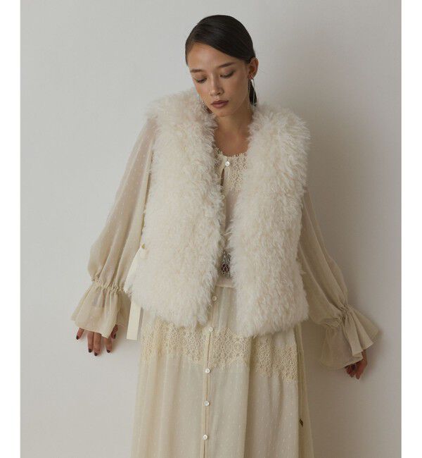 GRACE CONTINENTAL「ショ－トファ－ジレ」|その他|キナリ