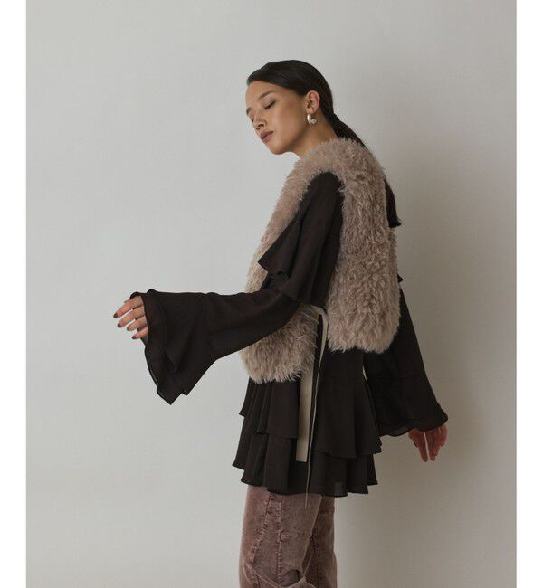 GRACE CONTINENTAL「ショ－トファ－ジレ」|その他|