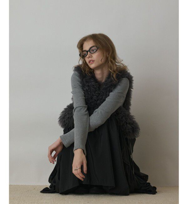 GRACE CONTINENTAL「ショ－トファ－ジレ」|その他|