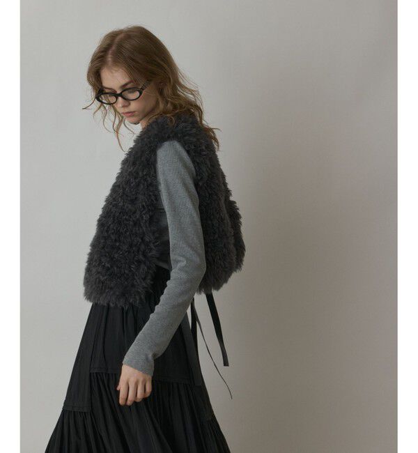 GRACE CONTINENTAL「ショ－トファ－ジレ」|その他|