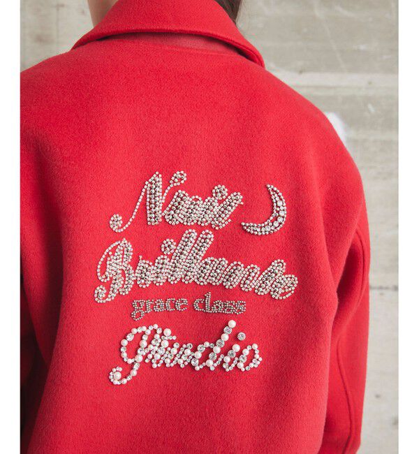 Grace Class「バーシティembジャケット」|その他|レッド