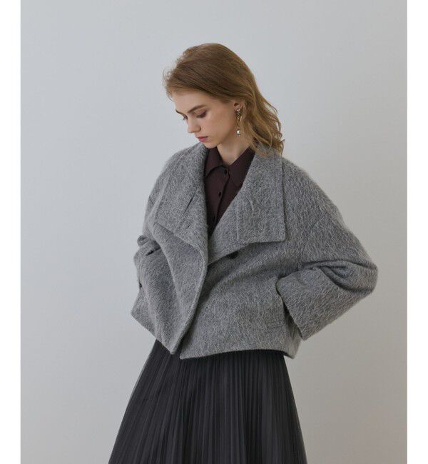 Diagram「アルパカシャギージャケット」|その他|グレー