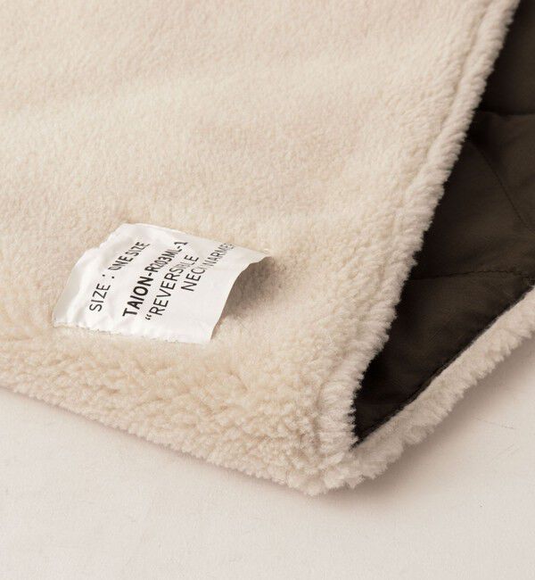 NOLLEY'S goodman「【TAION / タイオン】MILITARY R/S VOLUME DOWN NECK WARMER 26」|マフラー|