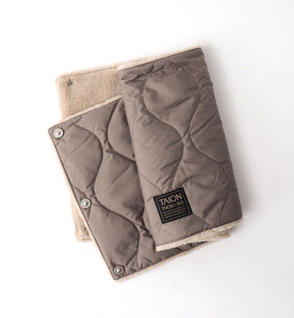 NOLLEY'S goodman「【TAION / タイオン】MILITARY R/S VOLUME DOWN NECK WARMER 26」|マフラー|